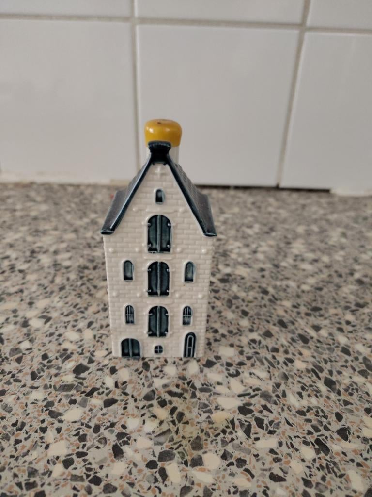KLM Huisje 54 Bols - Porseleinen Grachtenpandje, Ophalen of Verzenden, Zo goed als nieuw, 41 t/m 60, Gevuld