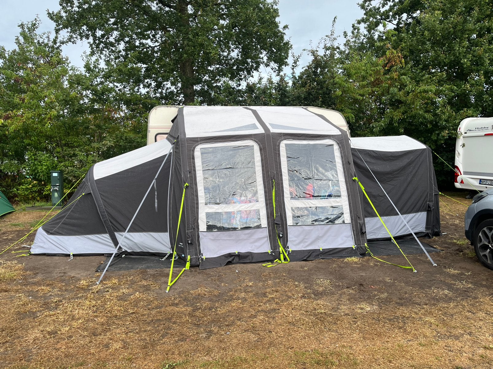 Dometic rally air pro 260S + 2 uitbouwen en accesoires, Ophalen, Zo goed als nieuw