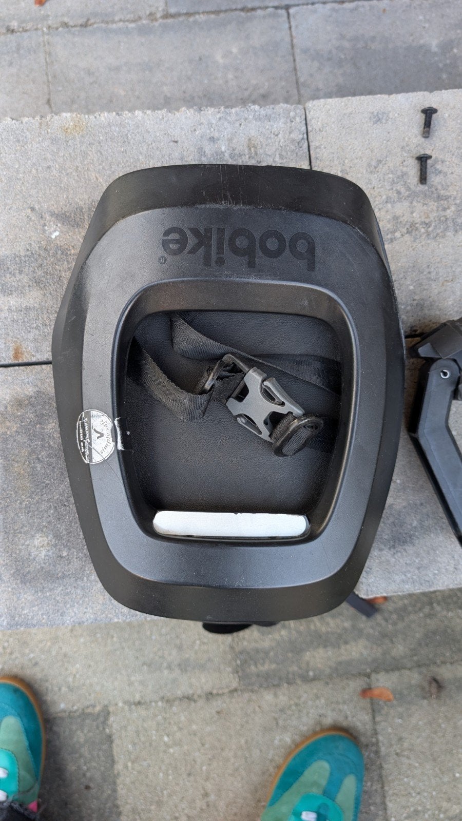 Bobike Junior Achterzitje - Zwart, tot 35 kg, Ophalen, Achterzitje, 22 t/m 36 kg, Bobike