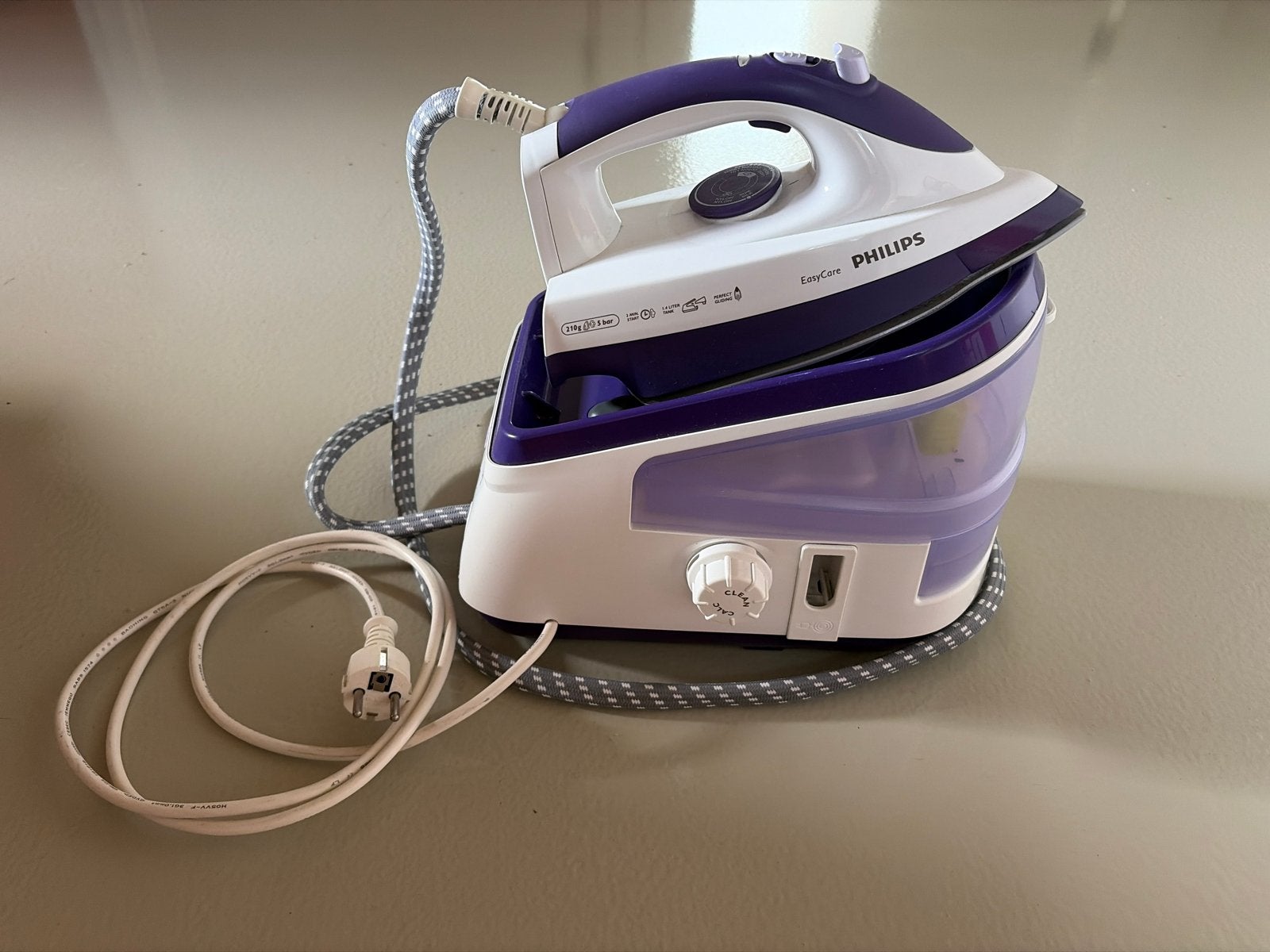 Philips EasyCare Stoomstrijkijzer - Zo goed als nieuw, Ophalen, Gebruikt, Strijkijzer met snoer