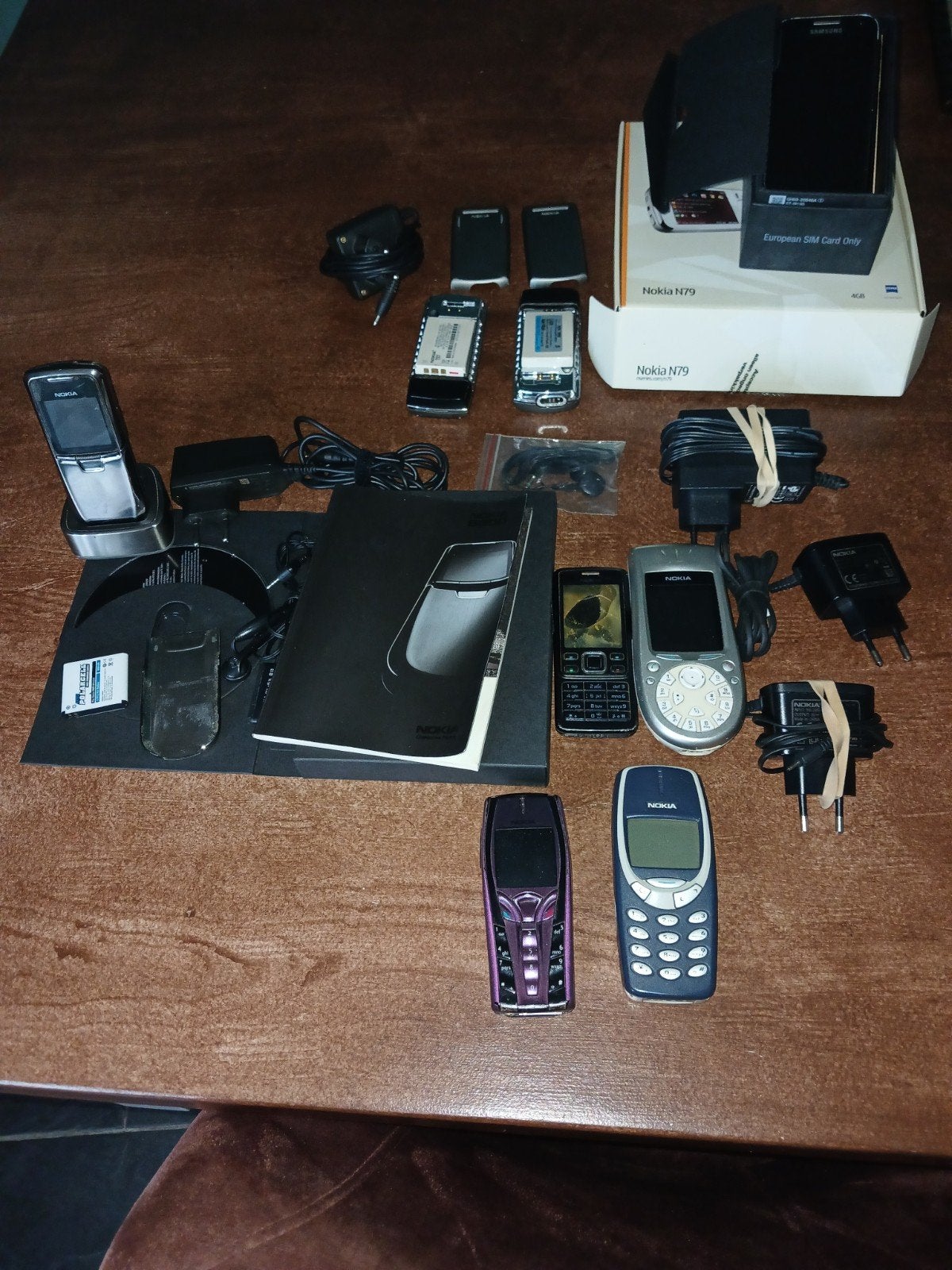 Diverse telefoons, Ophalen, Zwart
