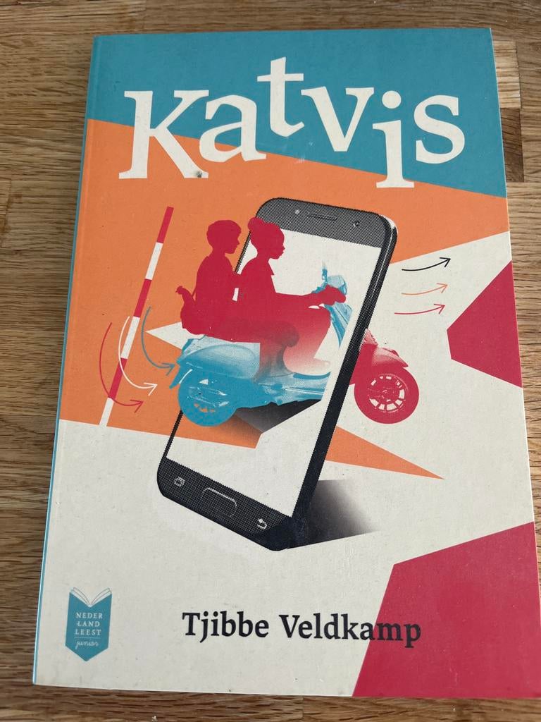 Katvis - Tjibbe Veldkamp (Nederland Leest Junior), Boeken, Ophalen of Verzenden, Gelezen, Fictie algemeen