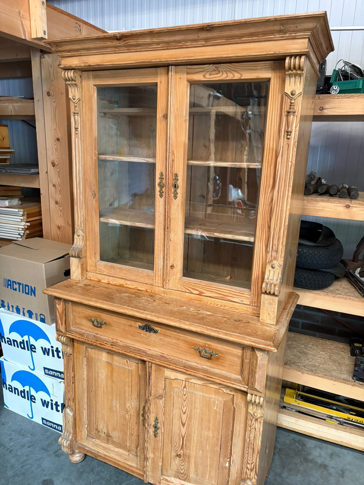Antieke of vintage buro kast, Ophalen, 50 tot 100 cm, Zo goed als nieuw, Minder dan 100 cm
