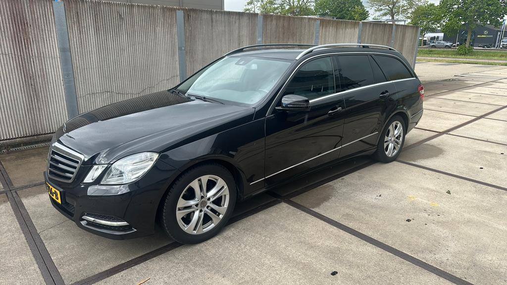 E350 CDi station, Auto's, Automaat, Zwart, Zwart, Leder