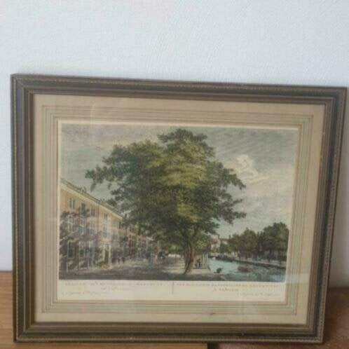 gravure 1783 Mennoniten Weeshuys Amsterdam H. Schouten, Ophalen