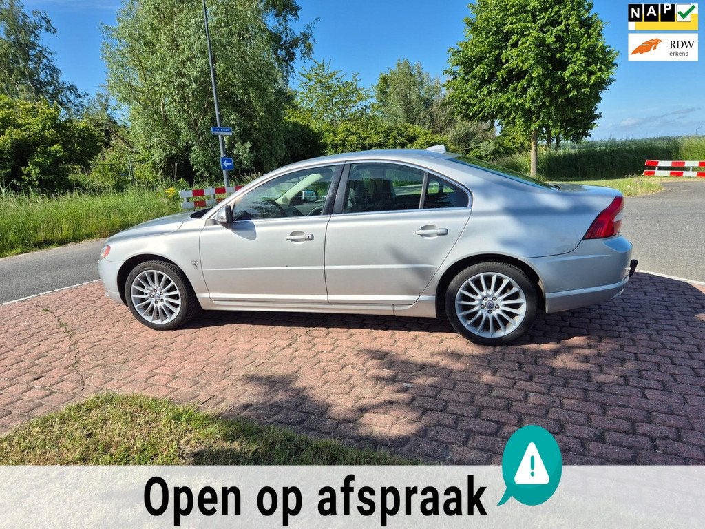 Volvo S80 2.5 T Summum, Voorwielaandrijving, 1512 kg, Zwart, 2521 cc