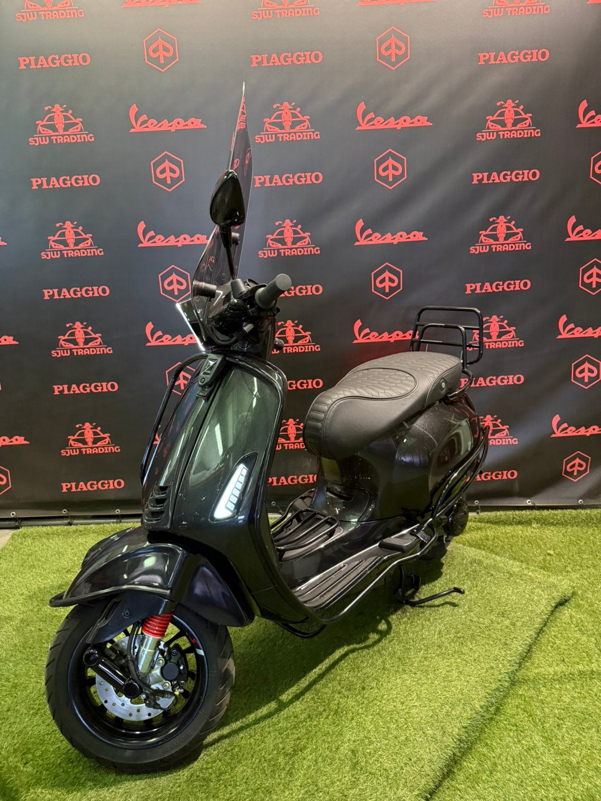 Vespa Sprint 2023 Brom! Custom Grijs / RS Zadel / Garantie!, Ophalen of Verzenden, Benzine