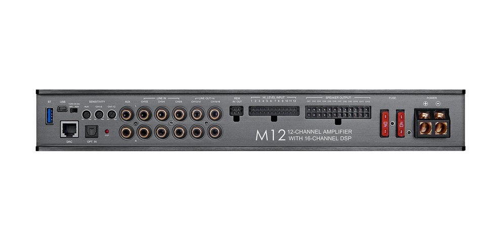 Musway M12 12 kanaals DSP versterker, Auto diversen, Autospeakers, Audio Design, Nieuw, Am Breilingsweg 3, 76709 Kronau, Duitsland