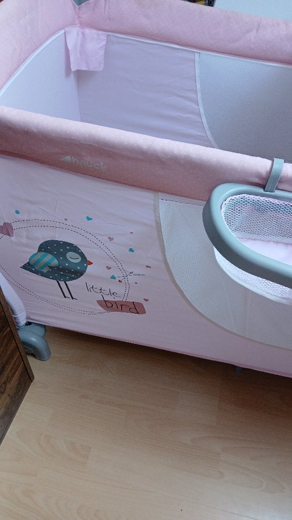 Roze campingbed, Ophalen, Gebruikt, Minder dan 140 cm, Minder dan 70 cm
