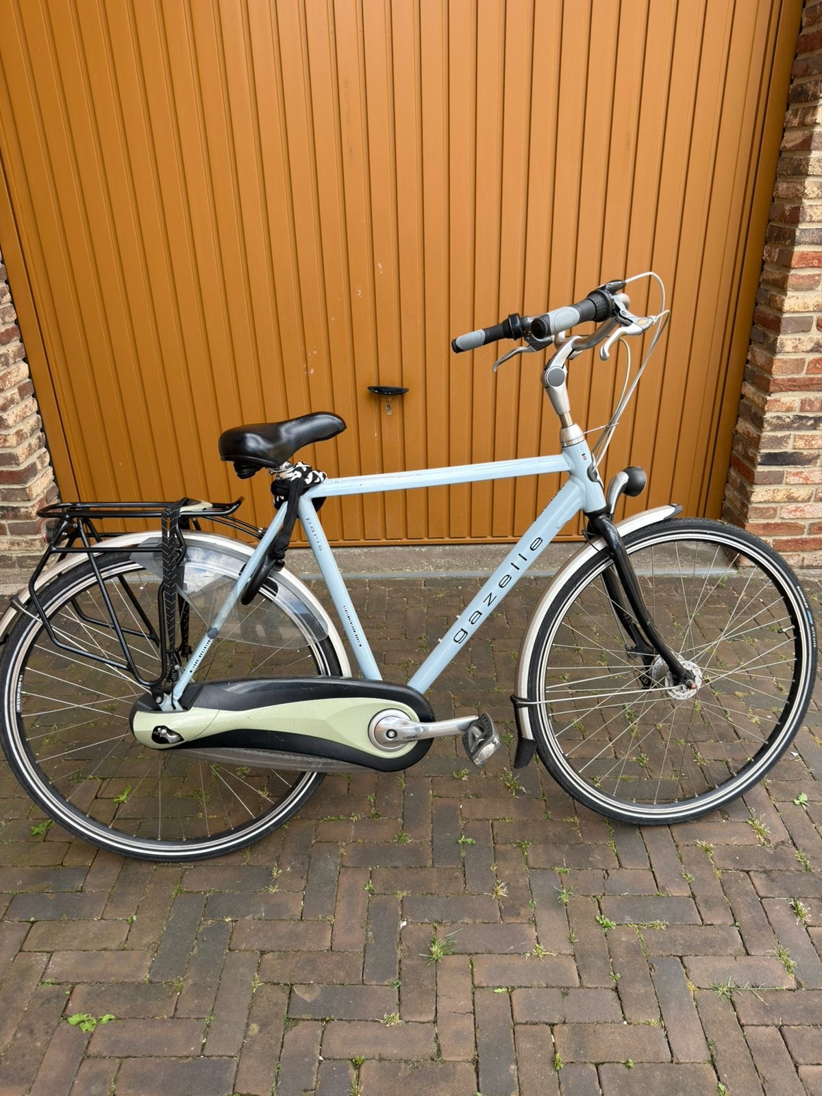 Gazelle Paris 28 inch Herenfiets, Ophalen, Versnellingen, Zo goed als nieuw, 57 tot 61 cm