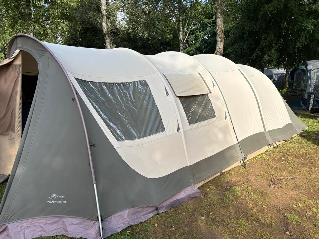 Bardani Villagrande 400 Tent - Perfect voor Familie!, Caravans en Kamperen, Tenten, Ophalen, Gebruikt, Tot en met 6