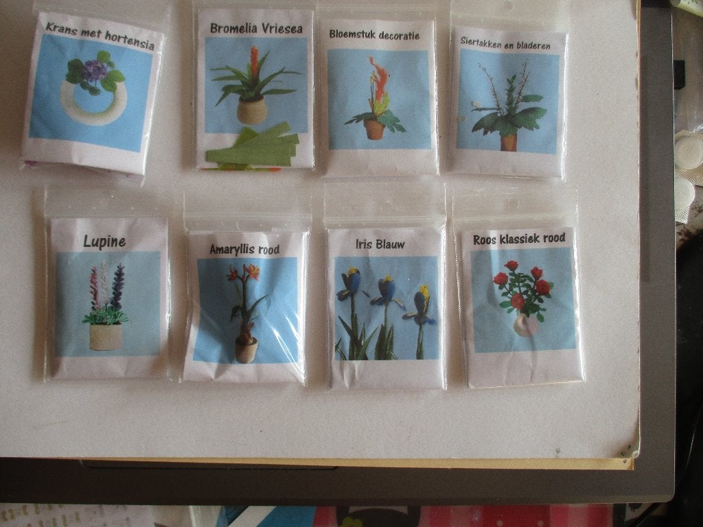 poppenhuis workshopjes bloemen maken 1 koop, Ophalen of Verzenden, Zo goed als nieuw, Gebruiksvoorwerp