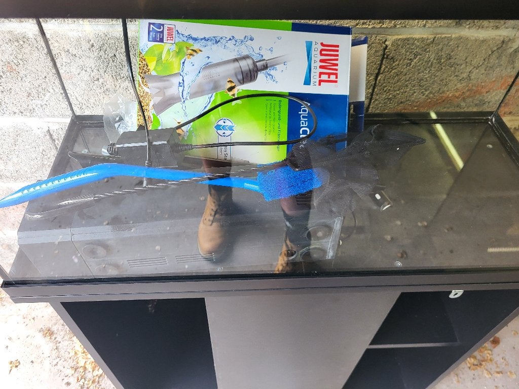 aquarium compleet juwel te koop, Dieren en Toebehoren, Vissen | Aquaria en Toebehoren, Ophalen, Gebruikt, Leeg aquarium, Verwarming