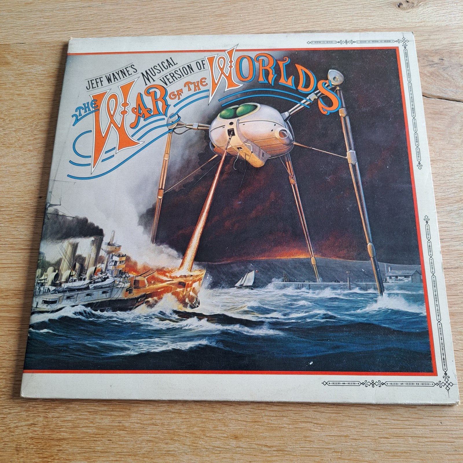 Jeff Wayne's Musical Version Of The War Of The Worlds LP, Inclusief boekje, Ophalen of Verzenden, LP