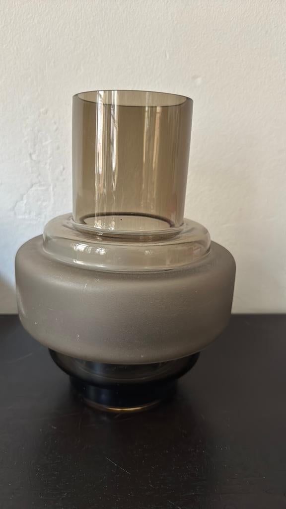 Designvaas van het interieurmerk Dôme Deco, Overige kleuren, Ophalen of Verzenden, Minder dan 50 cm, Glas