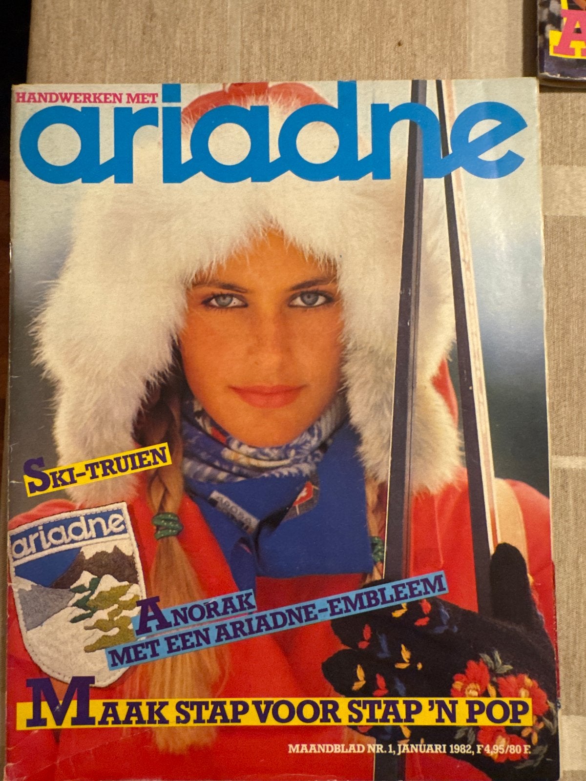 Ariadne Handwerken Maandblad 1982 - Complete Jaargang, Ophalen of Verzenden, Gelezen, Overige typen
