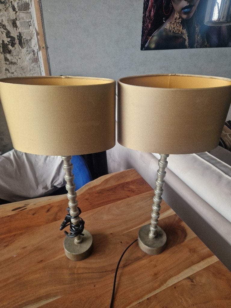 Light and living lampen, Ophalen, Overige materialen, Goud, 55 cm