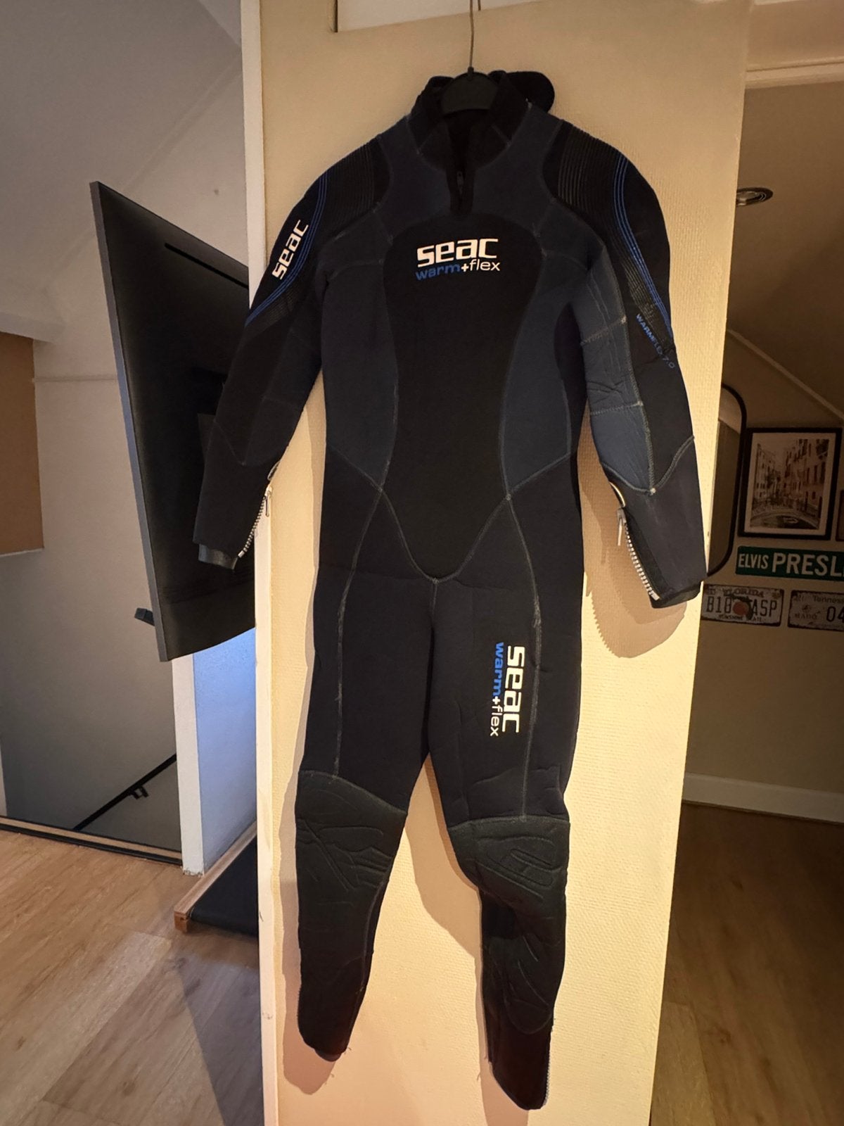 SEAC Warm Flex heren duikpak in maat M., Ophalen of Verzenden, Zo goed als nieuw, Duikpak