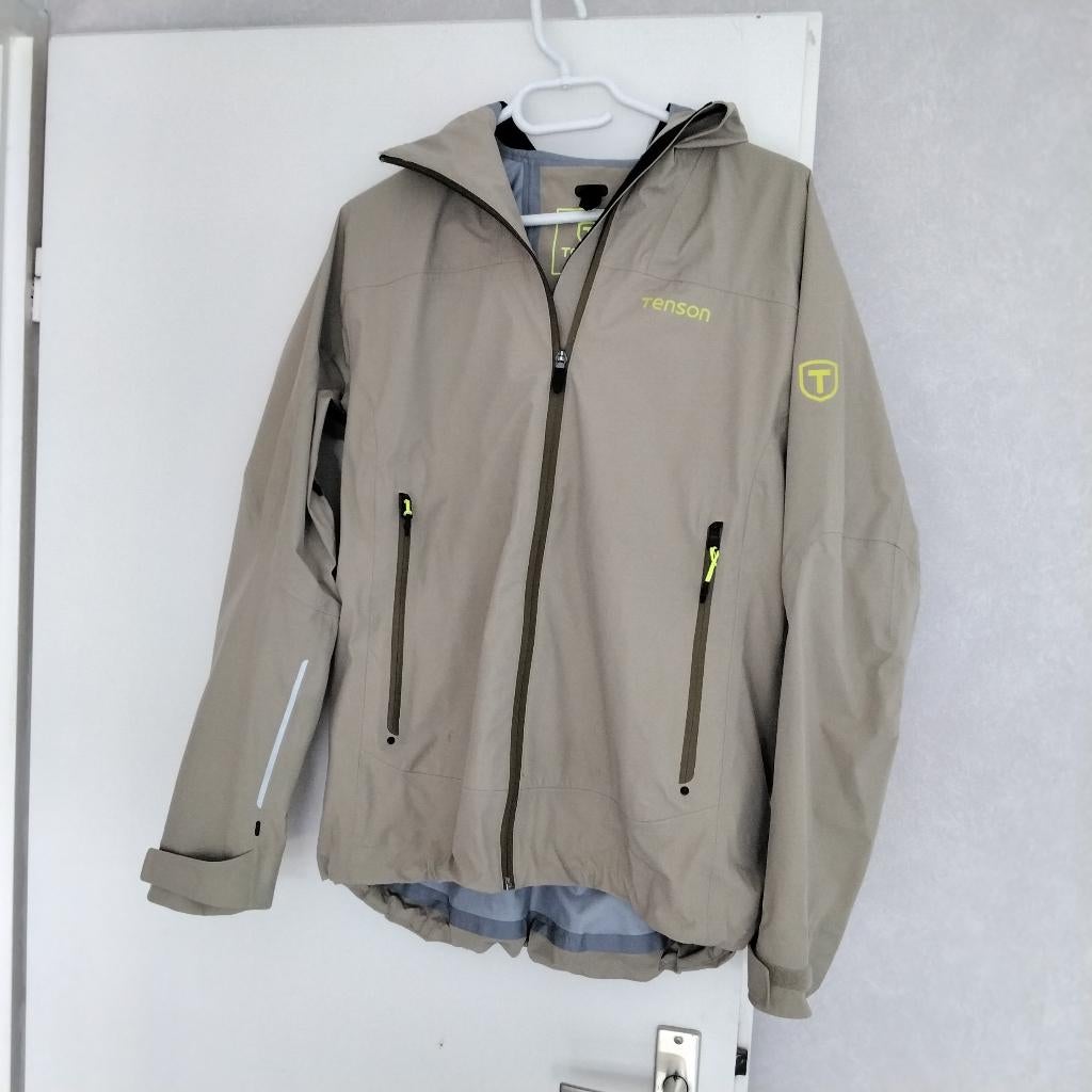 Tenson dames regenjas, maat M, Maat 38/40 (M), Beige, Tenson, Ophalen of Verzenden