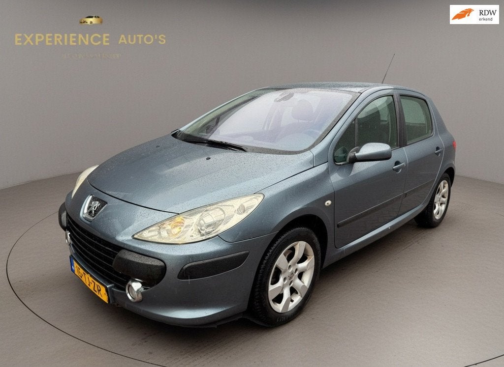 Peugeot 307 2.0-16V XT AUTOMAAT/APK/TREKHAAK, Auto's, Gebruikt, 4 cilinders, 1470 kg, Alcantara