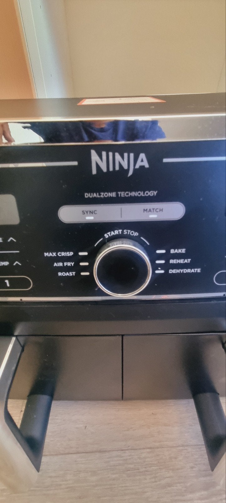 Ninja Foodi MAX Dual Zone heteluchtfriteuse AF400EU, Witgoed en Apparatuur, Frituurpannen, 4 liter of meer, Ophalen, Zo goed als nieuw