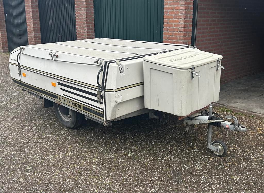 Bagagewagen Aanhanger ex Vouwwagen, Ophalen