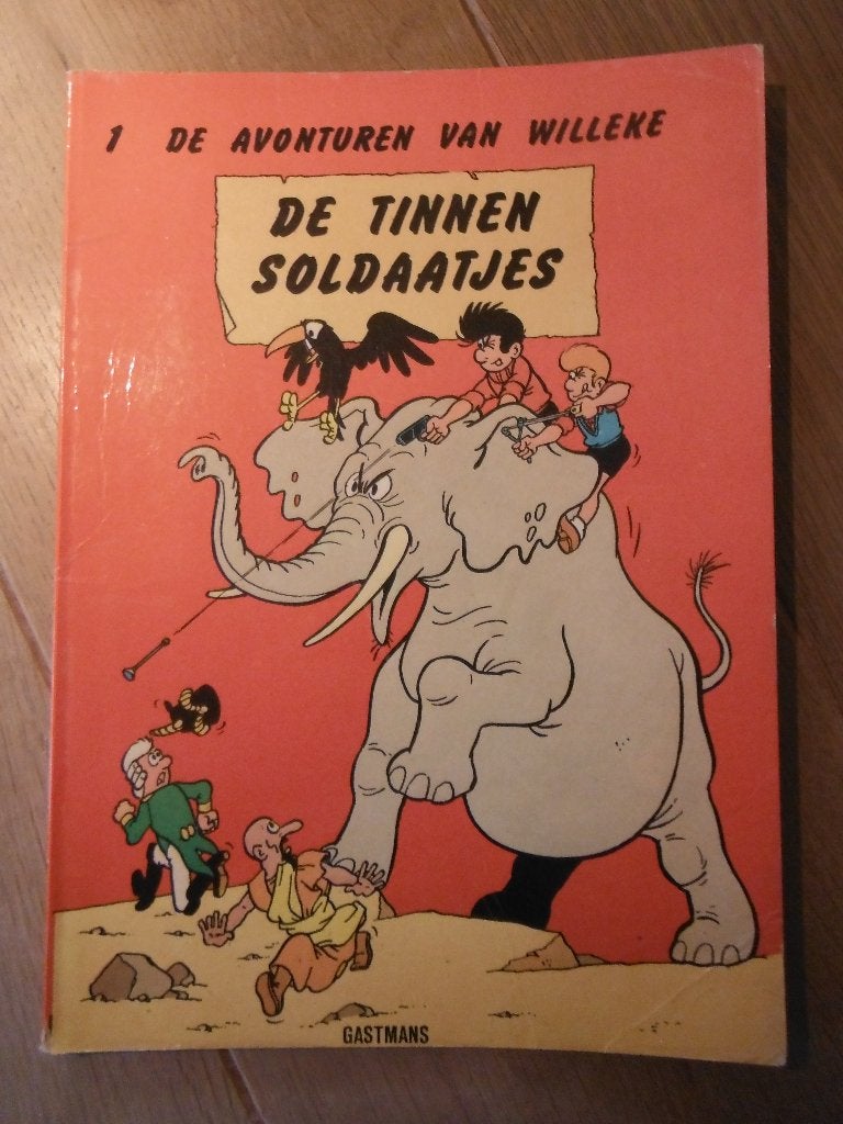De avonturen van Willeke. Nr 1 De Tinnen soldaatjes., Eén stripboek, Ophalen of Verzenden, Gelezen