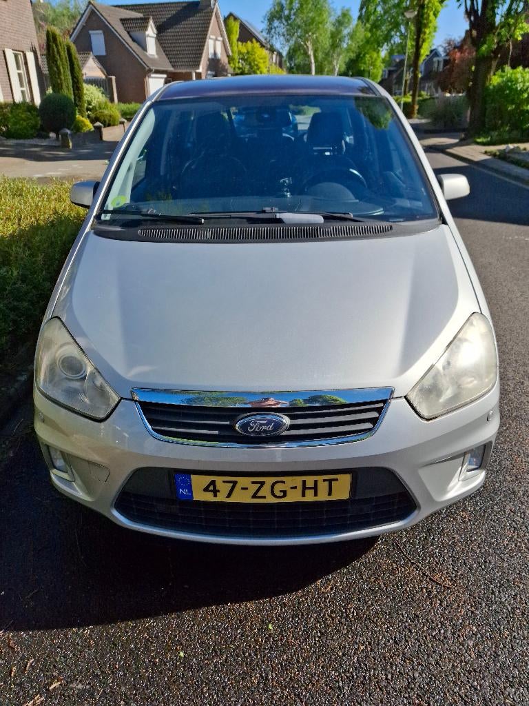 Ford C-Max 1.8  Titanium 92KW 2008 Grijs, Auto's, Ford, Particulier, C-Max, ABS, Airconditioning, Boordcomputer, Centrale vergrendeling