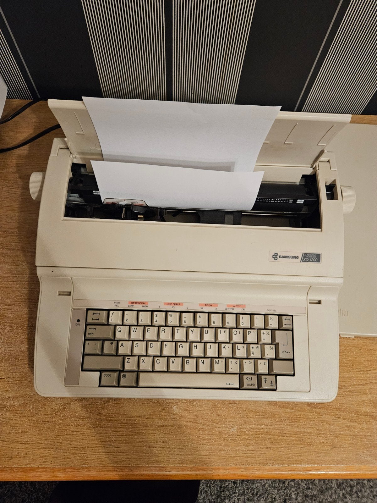Samsung elekstiche typemachine, Diversen, Typemachines, Ophalen