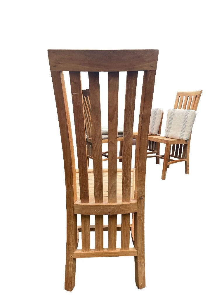 4 eetkamer- of keukenstoelen, Huis en Inrichting, Ophalen, Gebruikt, Overige kleuren, Landelijk