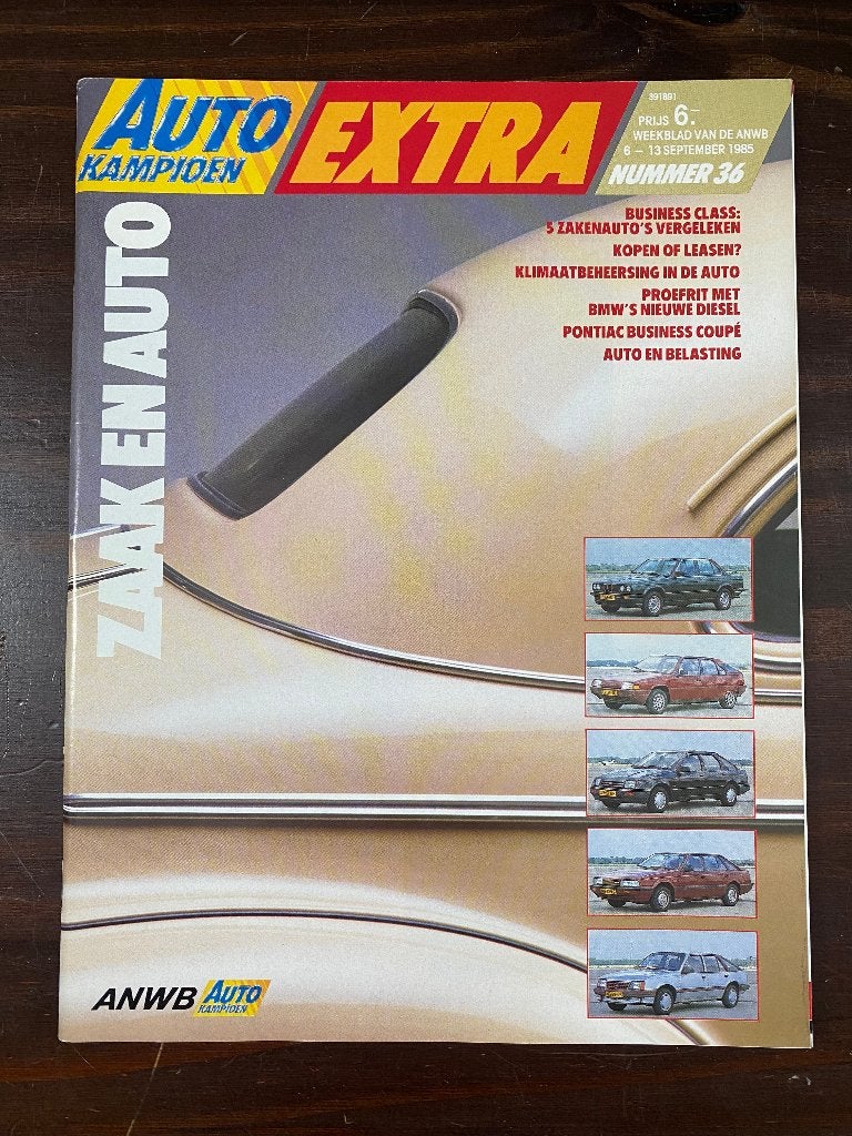 Autokampioen Extra 1985 Nr. 36 NL, Boeken, Auto's | Folders en Tijdschriften, Ophalen of Verzenden, Gelezen, BMW