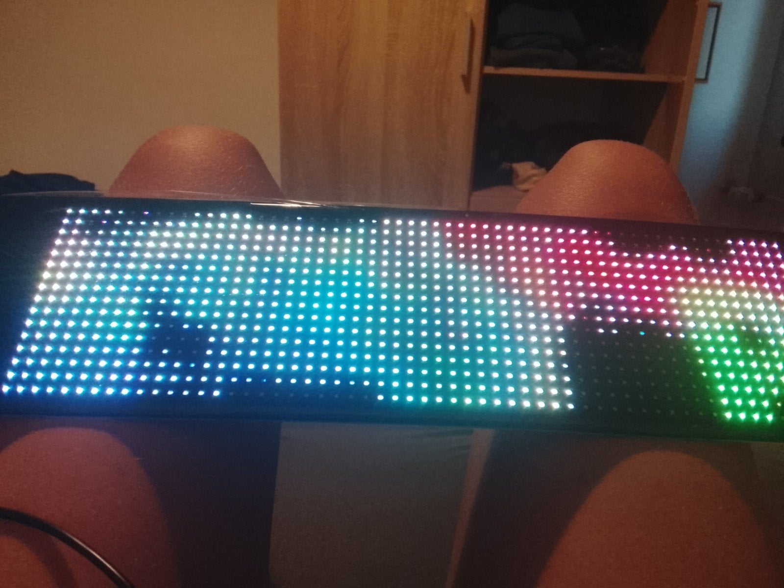 led plaat, Ophalen