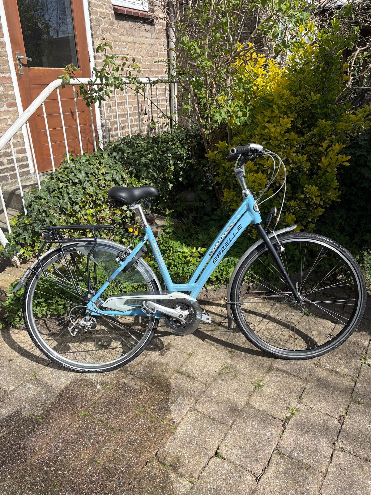 Gazelle Fuente damesfiets - 49cm, 47 tot 50 cm, Ophalen, Zo goed als nieuw, Gazelle