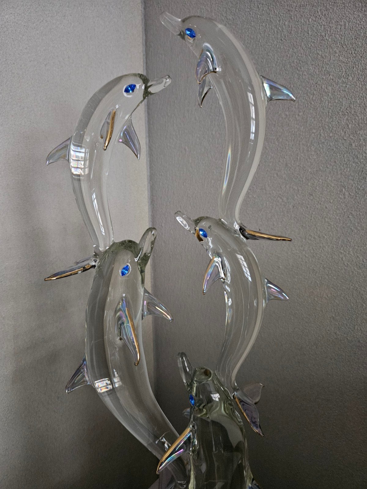 Disney Arribas Brothers Beeld - Dolphin Family XL, Ophalen, Zo goed als nieuw, Beeldje of Figuurtje
