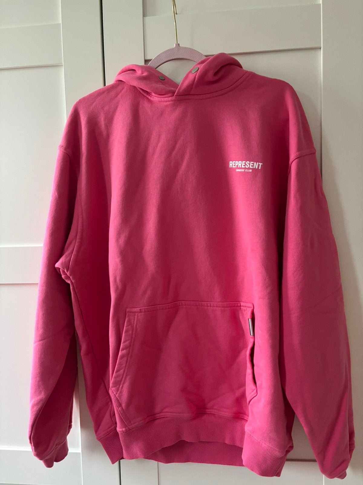 Represent hoodie roze maat M, Ophalen of Verzenden, Zo goed als nieuw, Maat 48/50 (M), Roze