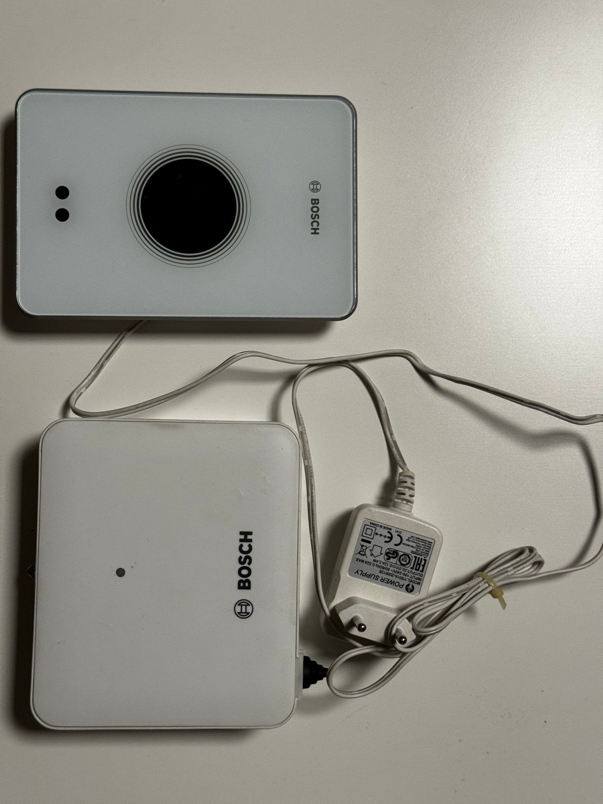 Bosch EasyControl slimme thermostaat wit met adapter, Ophalen, Slimme thermostaat, Gebruikt