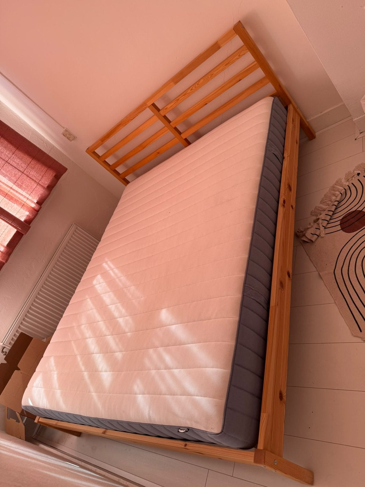 Bed, Ophalen, Overige kleuren, Tweepersoons, Zo goed als nieuw