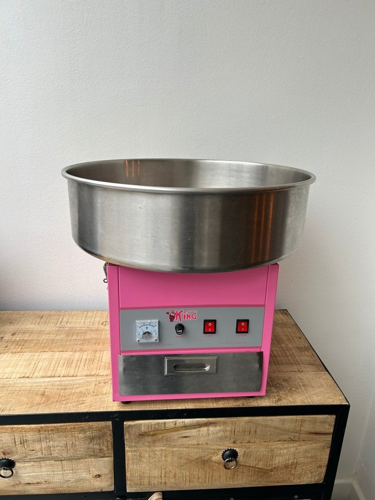 Suikerspinmachine roze of blauw te huur incl suiker&stokjes, Ophalen, Verjaardag