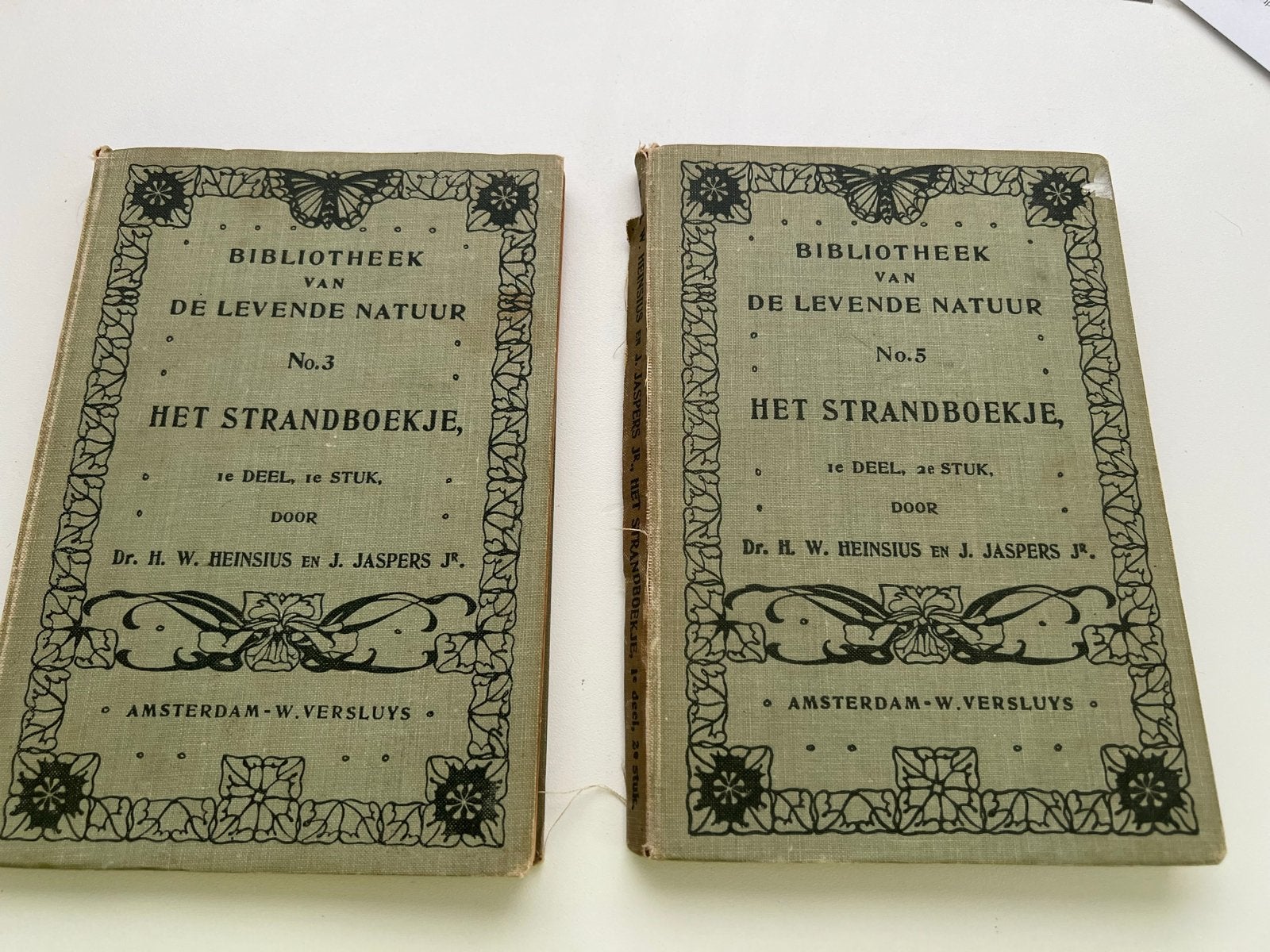 Het Strandboekje - Deel 1, 1e en 2e Stuk (1913), Boeken, Ophalen of Verzenden, Gelezen, Natuur algemeen