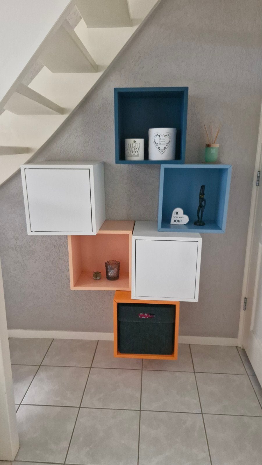 Eket vakken Ikea, Huis en Inrichting, Ophalen, Zo goed als nieuw