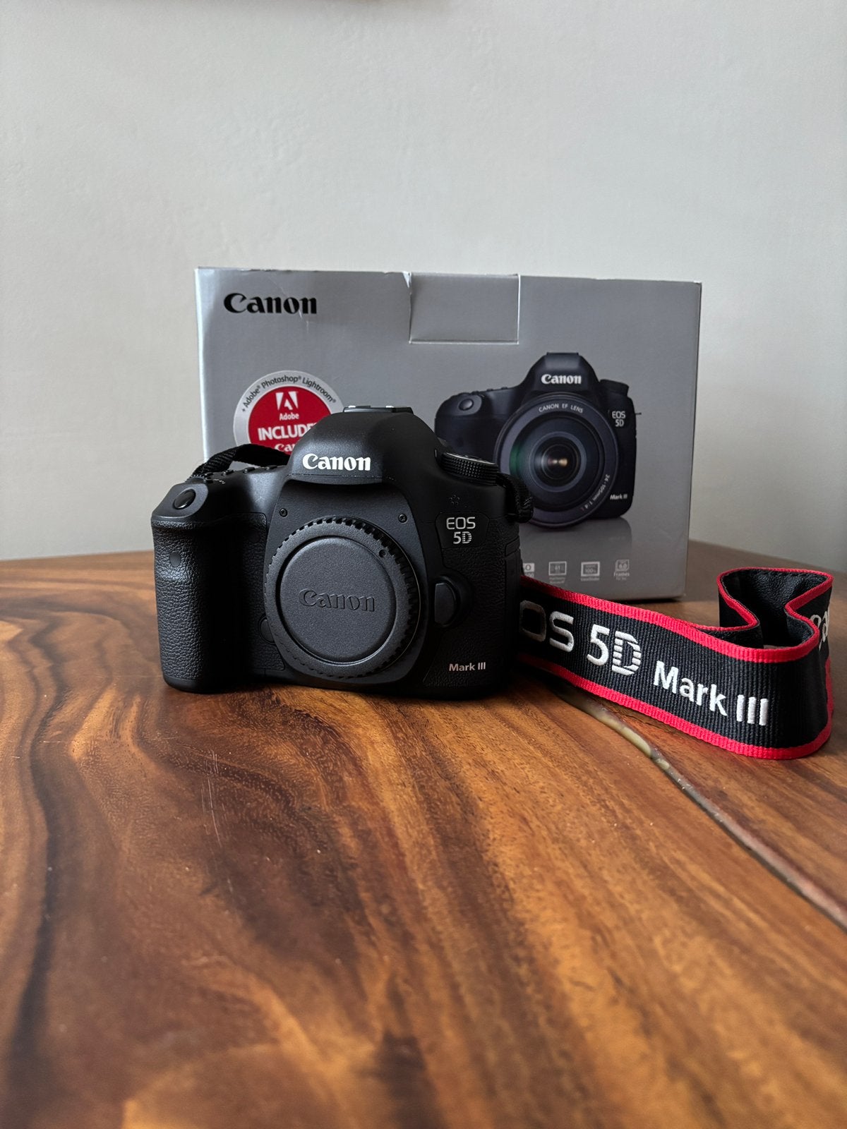 Canon 5D mark III spiegelreflexcamera, Ophalen, Draagriem, Spiegelreflex, Canon
