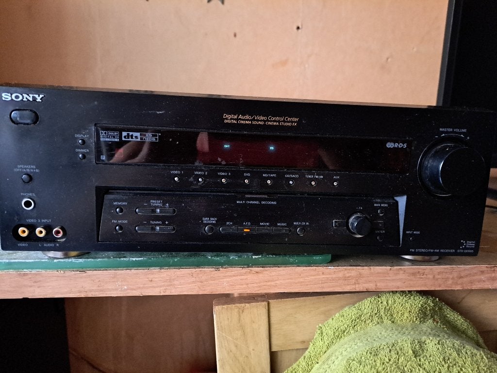 Receiver Sony STR-DE695, Gebruikt, Ophalen of Verzenden, Sony, 120 watt of meer