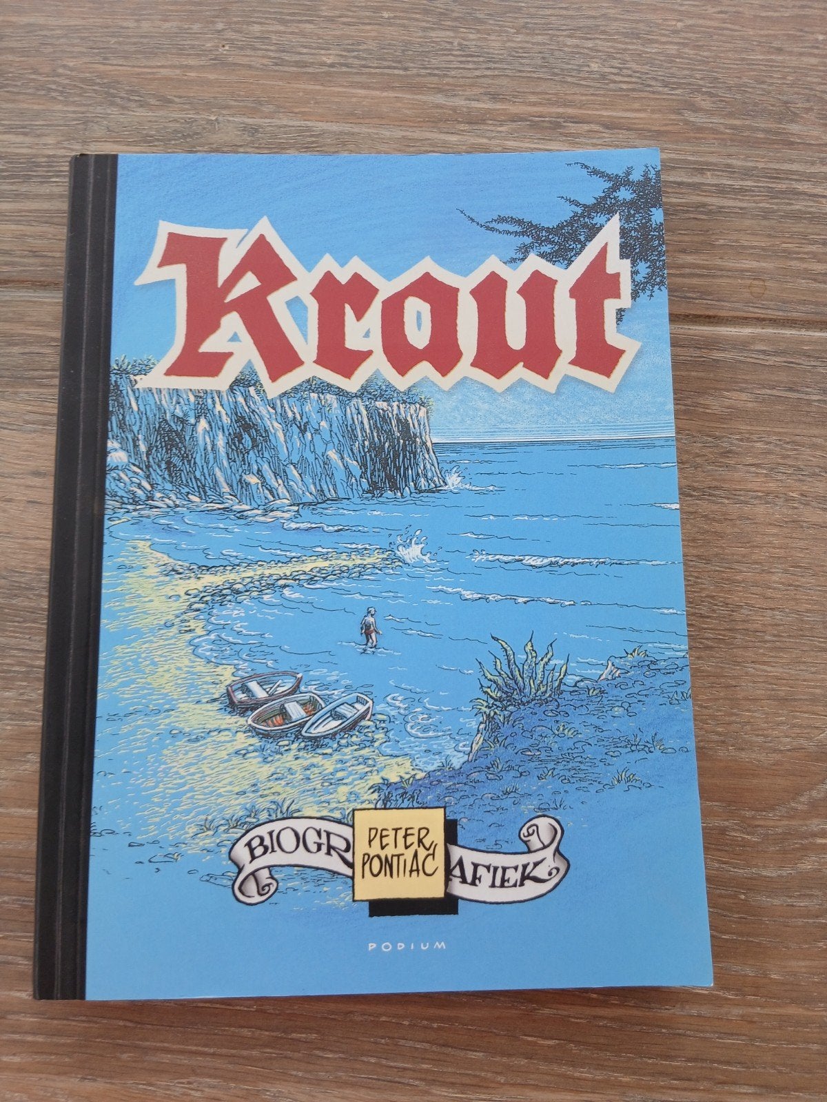 Kraut: Biografie Peter Pontiac - Zo goed als nieuw, Ophalen of Verzenden, Zo goed als nieuw, Joop Pollmann, Kunst en Cultuur