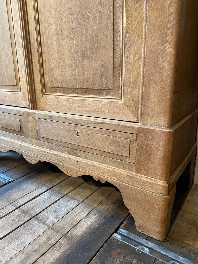 Landelijke Franse kast kledingkast garderobekast demontabel, Antiek en Kunst, Antiek | Meubels | Kasten, Ophalen
