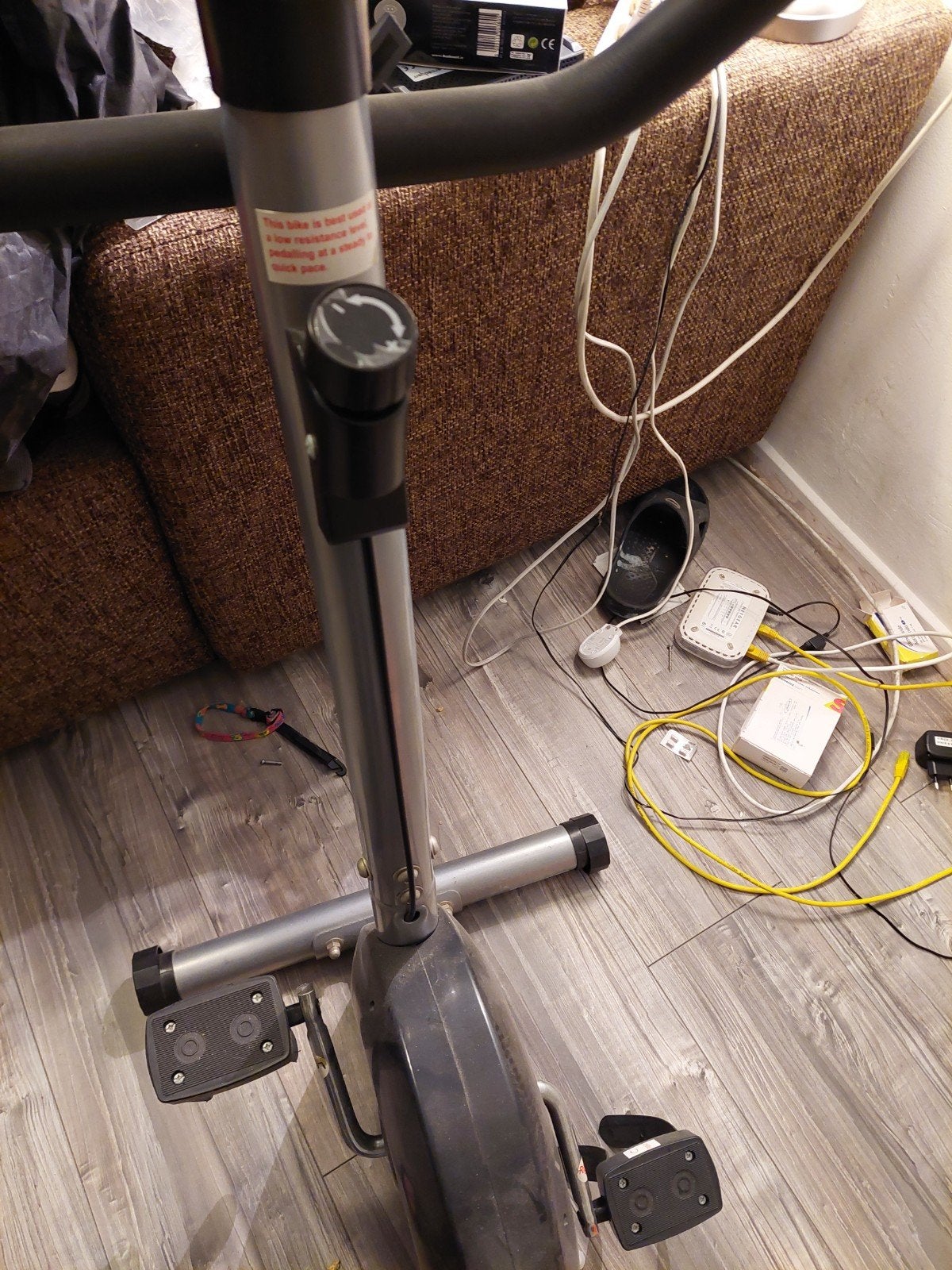 hometrainer (simpele uitvoering), Sport en Fitness, Ophalen of Verzenden, Gebruikt, Hometrainer