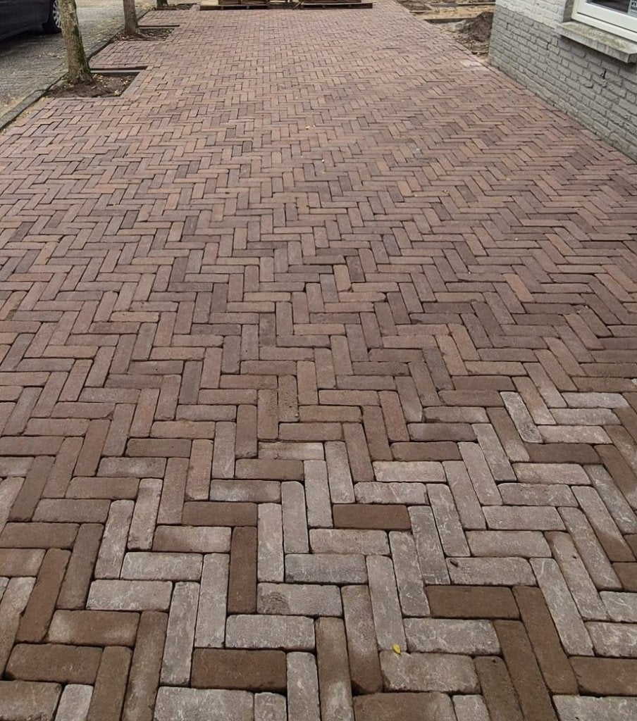 13m² Gebakken Bestrating Terra Marrone Dikformaat Nieuw, Ophalen, Overige materialen, Klinkers, Nieuw