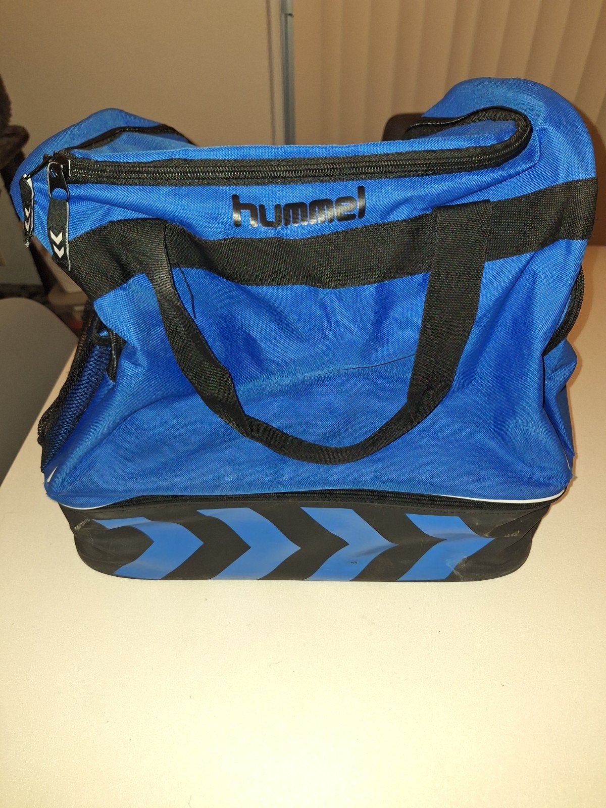 Hummel Sporttas Blauw - Ideaal voor Training en Wedstrijd, Ophalen of Verzenden
