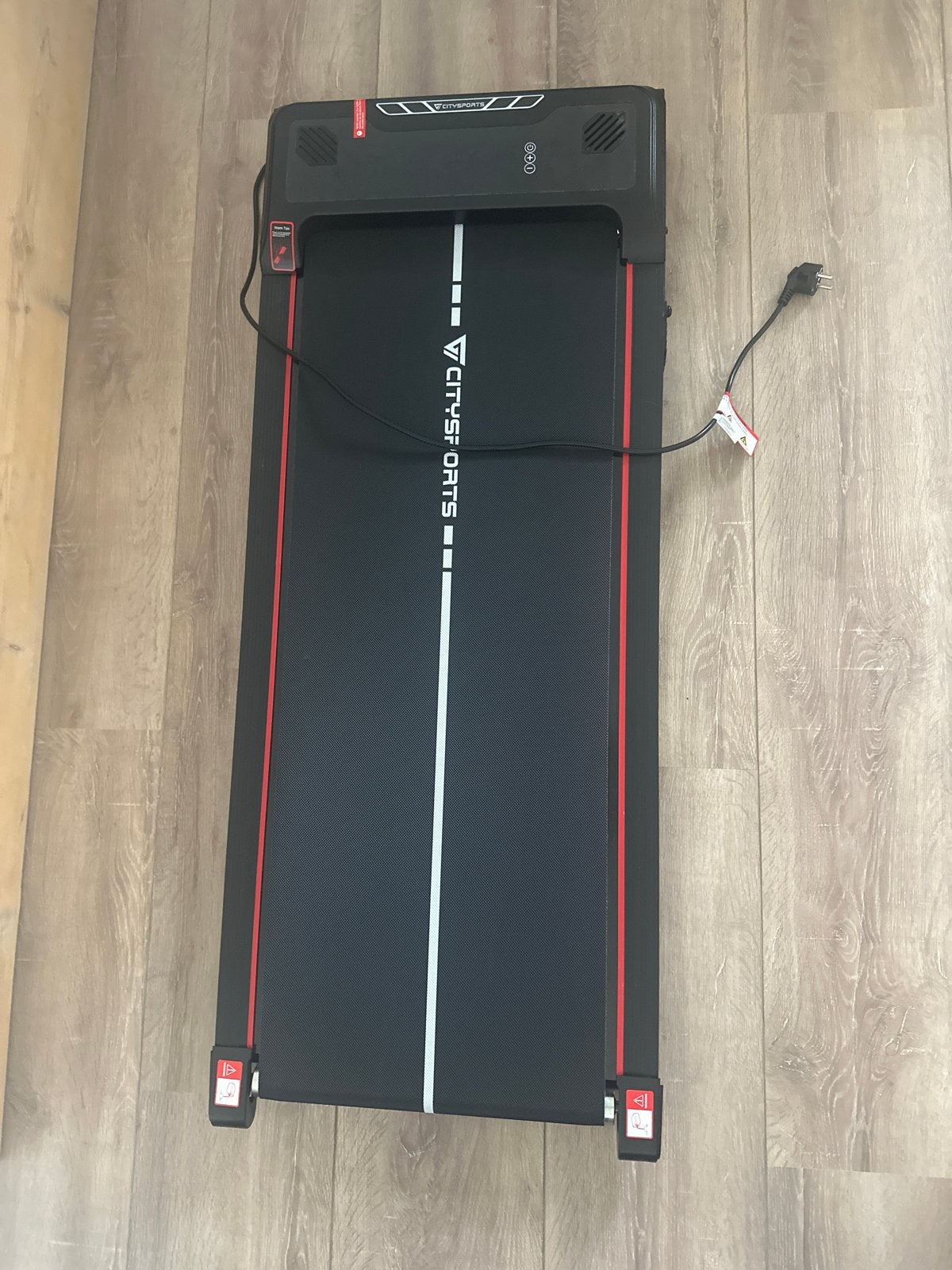 Loopband citysports, Ophalen