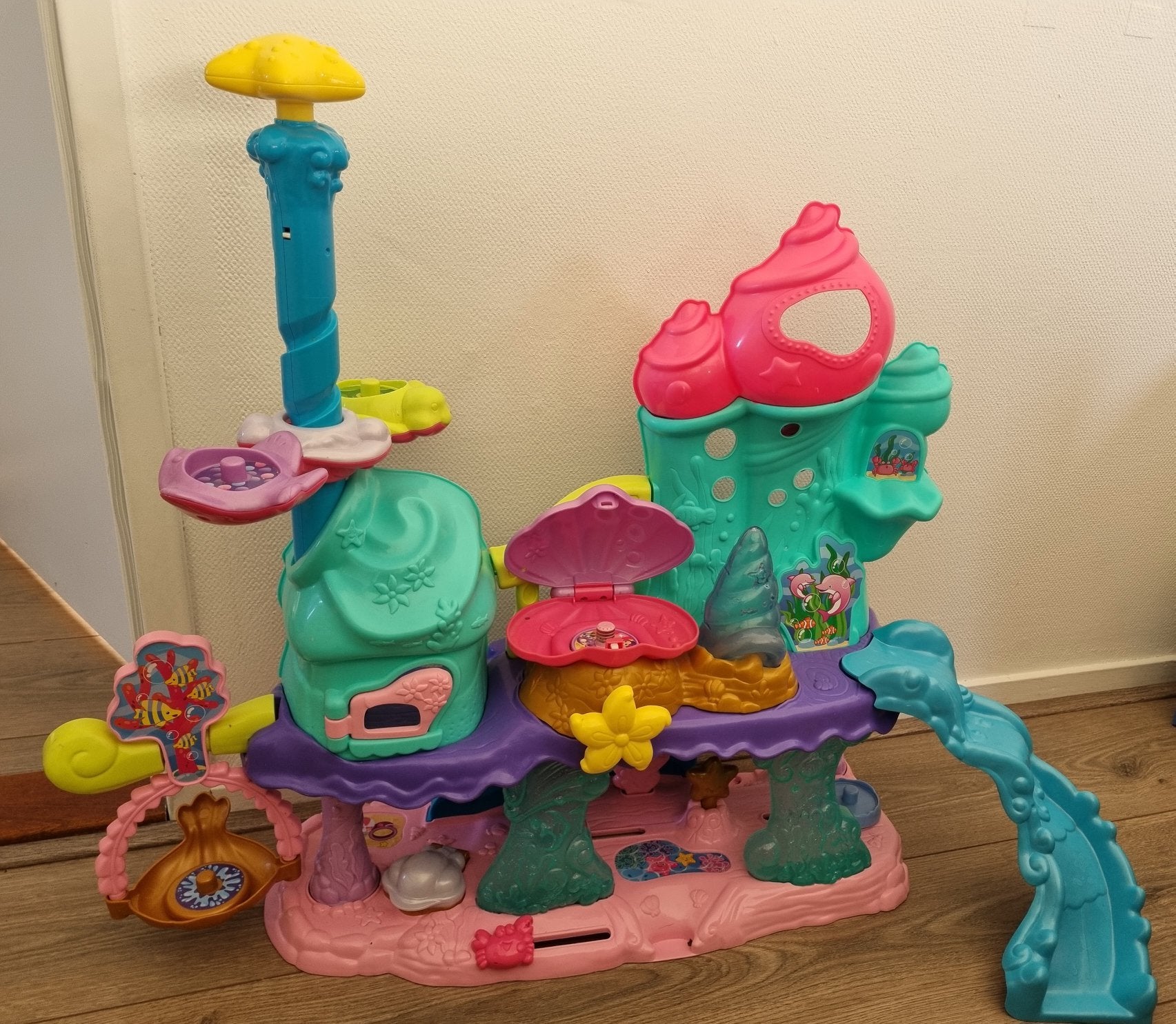 Vtech vrolijke vriendjes magisch diepzee paleis, Kinderen en Baby's, Speelgoed | Vtech, Ophalen of Verzenden, Zo goed als nieuw