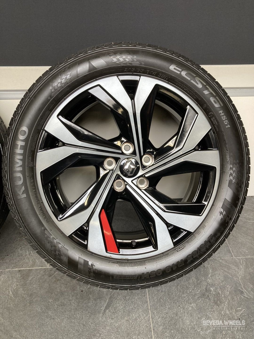 18” originele Renault Arkana Captur II Symbioz velgen banden, Auto-onderdelen, 18 inch, -, -, Banden en Velgen
